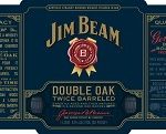 Jim Beam Bourbon Whiskey Double Oak - 750ml