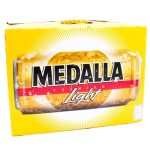 Medalla Light Premium Beer 12pk Can
