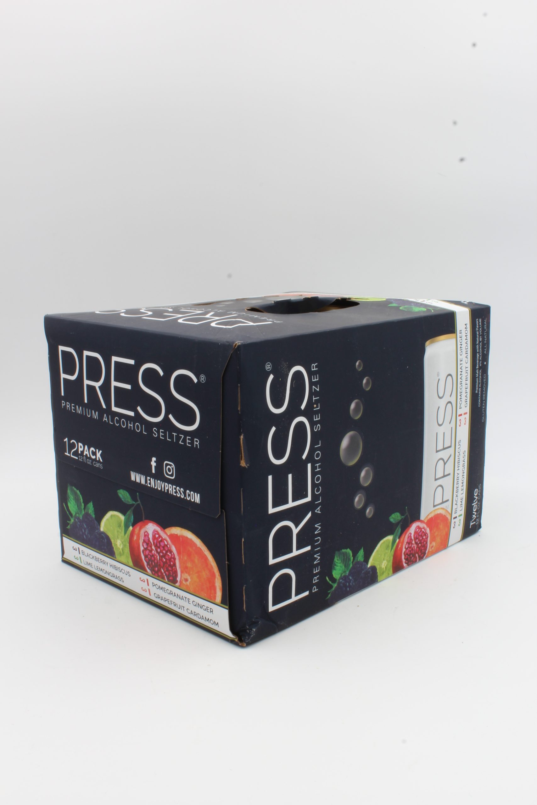 852313004837.jpg Press Premium Alcoholic Seltzers Original Variety Pack - 12pk Can - Image 1