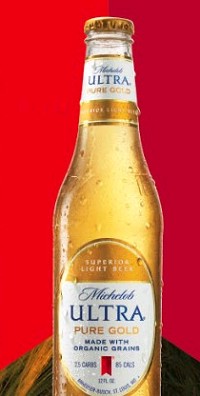 DICHEL-2501-bot.jpg Michelob Ultra Pure Gold Light Beer-6pk Btl - Image 1